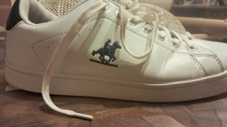 Scarpe Uomo Ralph Lauren Pelle Bianca