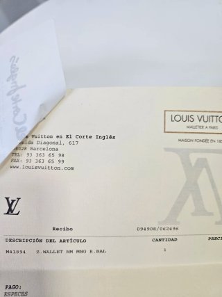 Cartera Louis Vuitton Monogram
