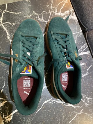 Zapatos Puma nuevos Verde Talla 44