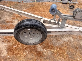 Remolque para Barco de Aluminio 750kg 6m largo 240
