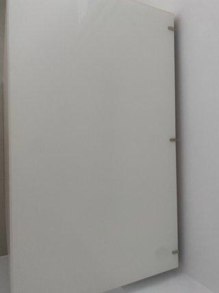Cómoda STORKLINTA IKEA Blanca + cristal blaco