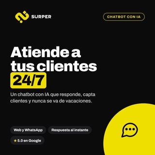 Chatbots con IA para Empresas | Atención 24/7