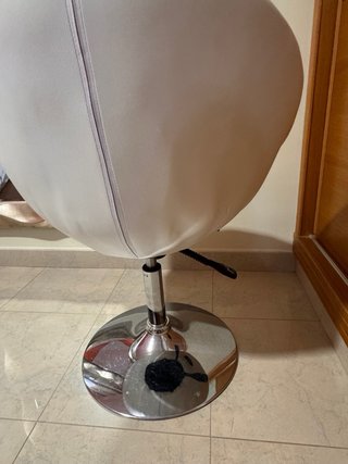 Silla Giratoria Blanca