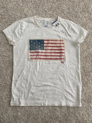 Polo Ralph Lauren Camiseta S Mujer Bandera