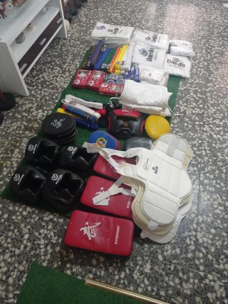 Lote de artículos de Karate Daedo.