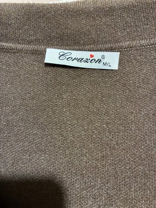 Chaqueta Americana Marrón Talla M