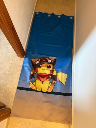 Cortina de Pikachu x2