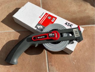 Cinta métrica de acero Würth 30m