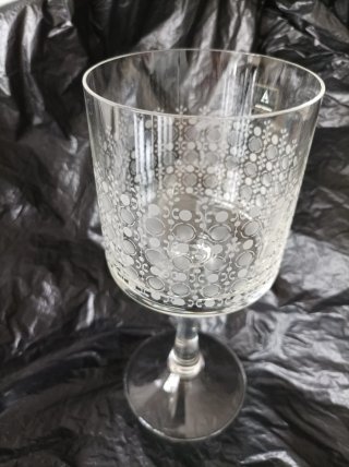 Copa cristal tallado atemporal