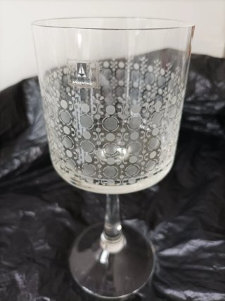 Copa cristal tallado atemporal