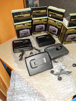Lote 4 Reproductores Cassette Sukimoto F-91