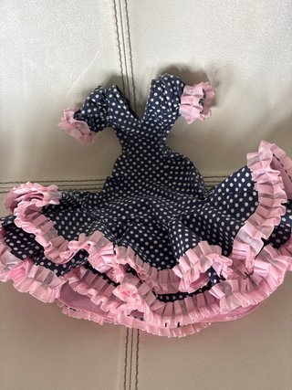 Vestido de Flamenca para Muñeca Nancy