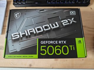 MSI GeForce RTX 5060 Ti SHADOW 2X OC PLUS 16GB