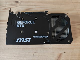MSI GeForce RTX 5060 Ti SHADOW 2X OC PLUS 16GB