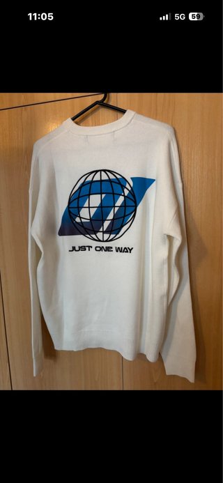 Jersey Bershka WAY 98 Blanco