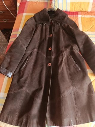Chaqueta de Piel Marrón