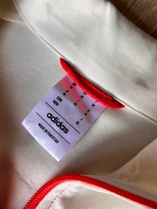 Sudadera Adidas Originals Roja y Blanca