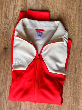 Sudadera Adidas Originals Roja y Blanca