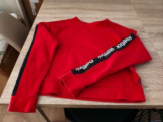 Sudadera Reebok Roja con Logo