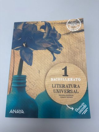 Literatura Universal 1 BAC 9788414311103 Anaya