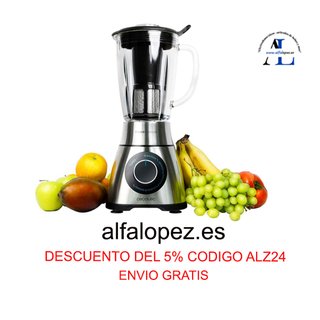 Batidora de Vaso Power  Titanium 2000MAX Cecotec