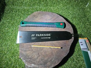 Sierra japonesa de precision Parkside