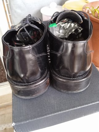 Zapatos de piel ceremonia Negro Talla 41