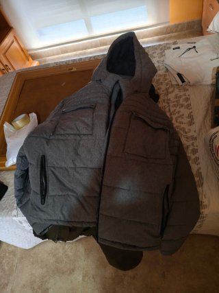 Chaqueta de Invierno Gris
