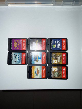 Lote Nintendo Switch + Juegos + Accesorios
