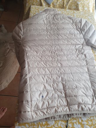 Plumífero ligero Adidas beige