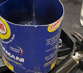 Macchina caffè espresso a leva in acciaio inox