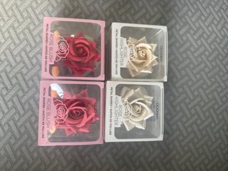 Set de 4 Maquillajes DDONNA Forma de Rosa