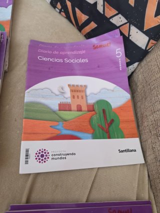Libros Santillana Ciencias Sociales 3,4,5 primaria