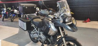 BMW Moto Adventure/Touring Negra y Plateada