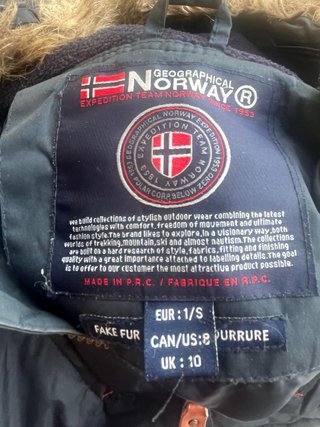 Chaqueta Geographical Norway Azul