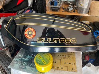 Depósito Bultaco Streaker