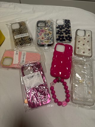 Lote de 8 Fundas para iPhone 15 Pro Max