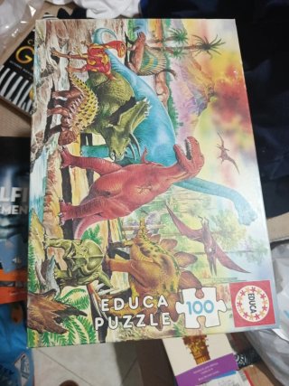 Puzzle Educa 100 Piezas Dinosaurios
