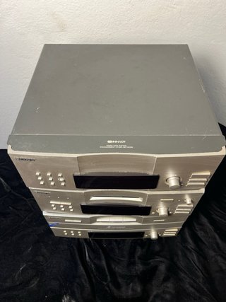 Cadena de musica EX770 - Radio, Minidisc y CD
