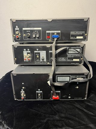 Cadena de musica EX770 - Radio, Minidisc y CD