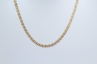 Cadena Barbada de Oro 18 Kilates, 51cm.R:00255.