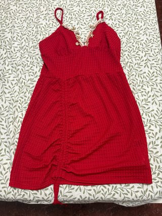 Vestido rojo de verano