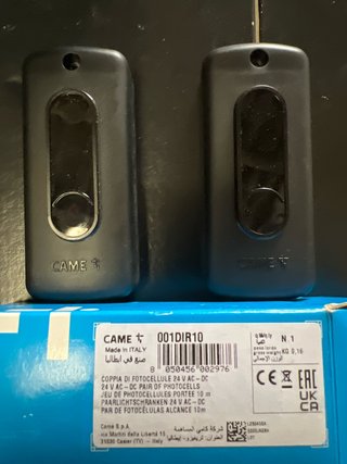 CAME 001DIR10 Fotocélulas 24V AC-DC