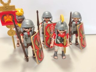 Playmobil 5 Legionarios Romanos