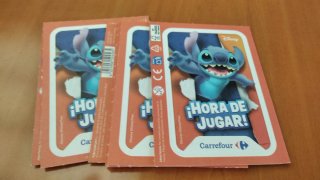 Lote de  12 Cromos Disney Hora de Jugar
