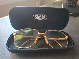 Gafas Vintage Safilo Elasta 3731 Doradas