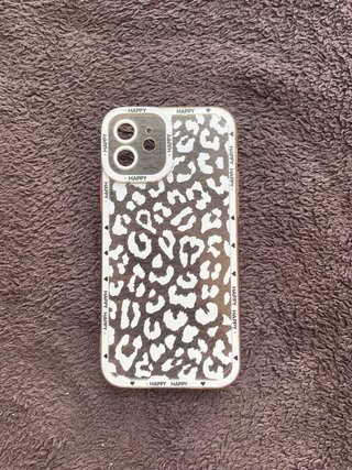 Funda iPhone 12 Estampado Leopardo