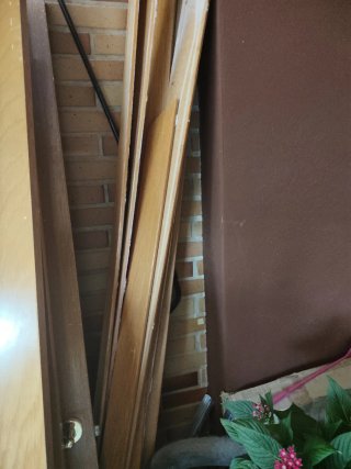 5 Puertas de Interior de Madera 204x72 cm