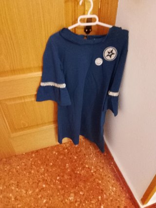Vestido azul talla L sin estrenar