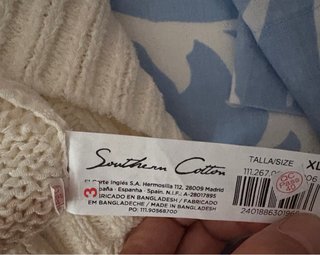 Jersey de rayas Southern Cotton nuevo